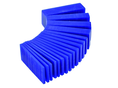 Mittelharte Blaue Schnitzwachs-lamellen, Ferris, Schachtel Mit 16 Stück - Standard Bild - 1
