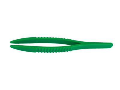 Grüne-Kunststoffpinzette,-130-MM