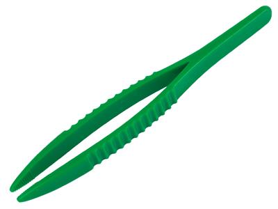 Grüne Kunststoffpinzette, 130 MM - Standard Bild - 2