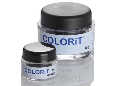 Colorit, Dunkelgelbe Farbe, Dose Zu 5 G - Standard Bild - 2