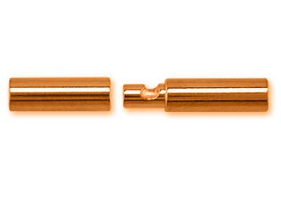 Bajonettverschluss Innendurchmesser 2,1 Mm, 18k Rotgold 5n. Ref. 17160 - Standard Bild - 1