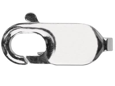 Karabinerhaken, Oval, 13 mm, Sterlingsilber - Standard Bild - 1