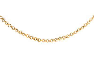 Halskette Gros Sirop Glatt 8 Mm, 50 Cm, 18k Gelbgold - Standard Bild - 1