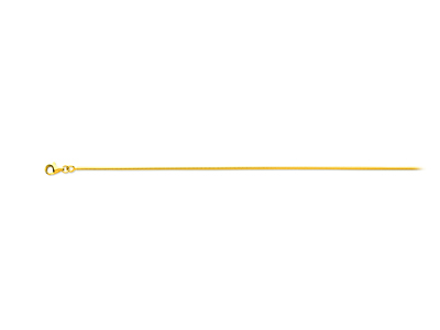 Kette Aus Serpentin-maschen 1,20 Mm, 45 Cm, Gelbgold 18k - Standard Bild - 1