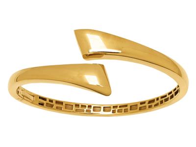 Armband Jonc Ouvrant Toi Et Moi 518 Mm, 61 X 48 Mm, Gelbgold 18k