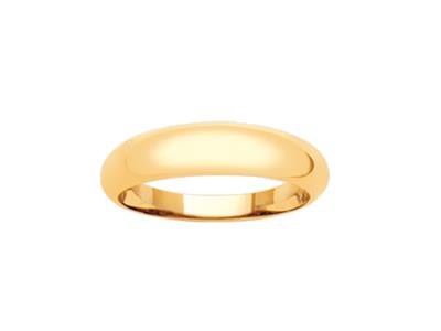 Ring Ring 5 Mm, 18k Gelbgold, Finger 50