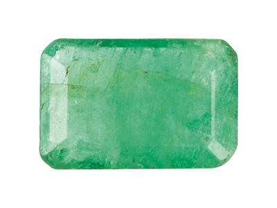 Smaragd, Achteckig, 6 x 4 mm - Standard Bild - 1