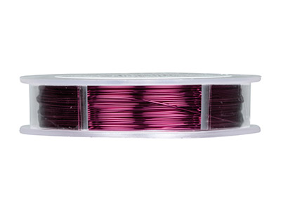 Beadalon Artistic Wire 24 Gauge Magenta 18.2m - Standard Bild - 2
