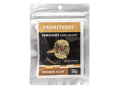Prom Jewellers Light Yellow Bronze Clay 50g - Standard Bild - 1