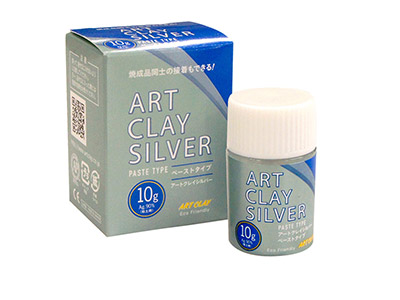 Art Clay Silver, Neue Art Clay Zusammensetzung, 10g Paste - Standard Bild - 1