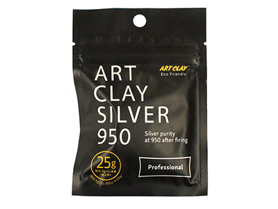 Art Clay Silver 950, 25 g, Silbermodelliermasse - Standard Bild - 1