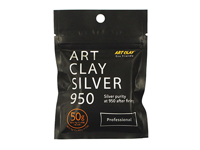 Art Clay Silver 950, 50 g, Silbermodelliermasse - Standard Bild - 1