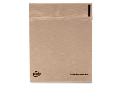 Anlaufschutz-beutel Mit Druckverschluss, 10er-pack, 6,4 x 7,6 cm, Durchsichtig - Standard Bild - 1