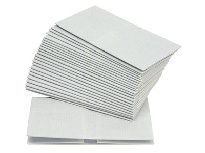 Verpackung Diamantpapier 80 X 45 Mm, Beutel Mit 25 Stück - Standard Bild - 1