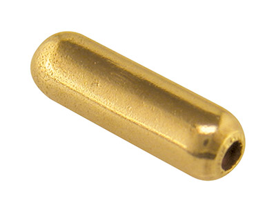 Nadelschutzkappen Aus 9 Kt Gelbgold Zum Aufstecken, 100 % Recyceltes Gold - Standard Bild - 1