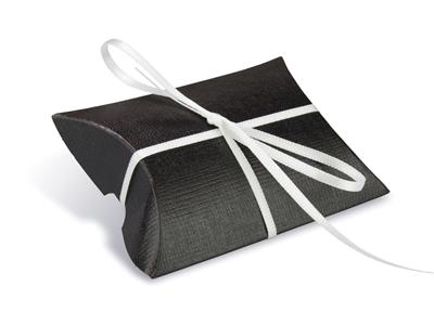 Flatpack-kissenschachteln, 10er-pack, Schwarz - Standard Bild - 3