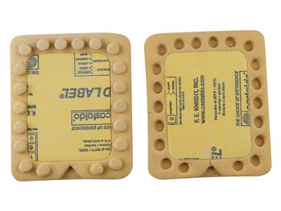 Gummiformen Gold Label Vorvulkanisiert, 70 X 84 X 19 Mm, Castaldo, Packung Mit 10 Stück