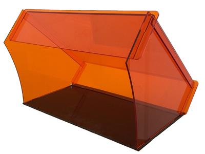Colorit, Orangefarbene Lichtschutzbox - Standard Bild - 1