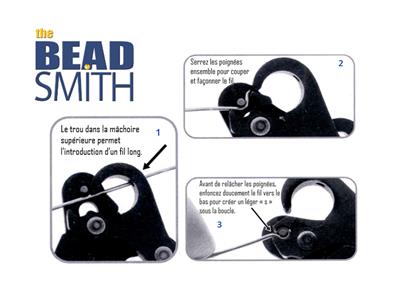 Beadsmith 1-schritt-ringbiegezange - Standard Bild - 3