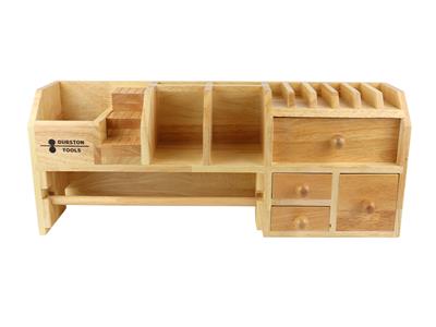 Holzaufbewahrung Mit Schublade, Fuer Werkbankwerkzeug, Durston - Standard Bild - 1