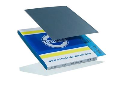 Schmirgelpapier Blau, Korn 1000 Ws Flex 16, Blatt 230 X 280 Mm, Hermesschleifmittel - Standard Bild - 1