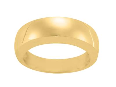 Ring 5,9 MM Breit, 18k Gelbgold. Ref. Bjp51 - Standard Bild - 1
