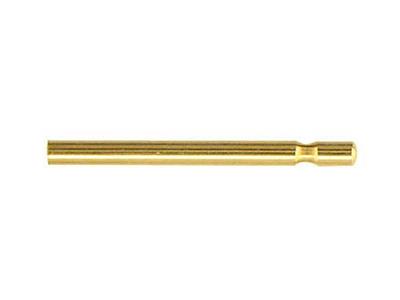 Ohrstecker, 18 kt Gelbgold, 11,1 x 0,8 mm, 100 % Recyceltes Gold - Standard Bild - 1