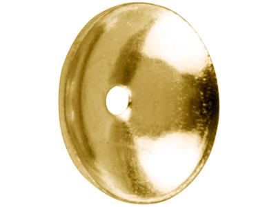 Schalen 605, 18 kt Gelbgold, 3 mm, 6er-pack, 100 % Recyceltes Gold - Standard Bild - 1
