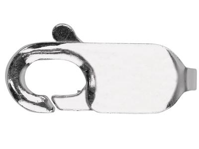 Karabinerhaken, Oval, 11 mm, Sterlingsilber - Standard Bild - 1