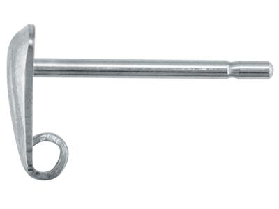 Anhängerbügel, Sterlingsilber, 310, 10er-pack, 100 % Recyceltes Silber - Standard Bild - 1