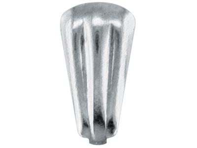 Anhängerbügel, Sterlingsilber, 310, 10er-pack, 100 % Recyceltes Silber - Standard Bild - 2