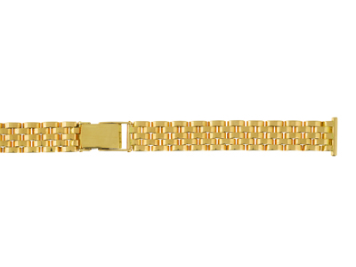 Uhrenarmband Grain De Riz Engmaschig 14 Mm, 18k Gelbgold. Ref. 9056 - Standard Bild - 1