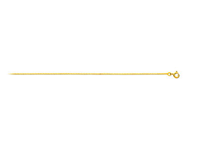Venezianische Kette 1,10 Mm, 45 Cm, Gelbgold 18k - Standard Bild - 1