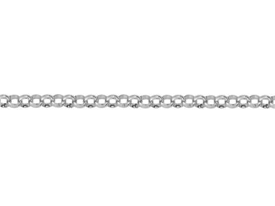 Jaseron-mesh-kette Rund Massiv 8 Mm, Silber 925. Ref. 10181 - Standard Bild - 3