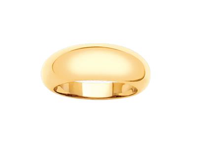 Ring Ring 8 Mm, 18k Gelbgold, Finger 54 - Standard Bild - 1