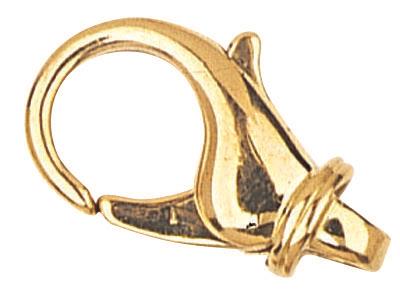 Barocker Handschellenverschluss Mit Kontrastierendem Ring 25 Mm, 18k Gelbgold. Ref. 07126