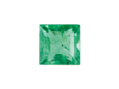 Smaragd,-Quadratisch,-2,5 x 2,5 mm