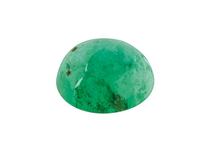 Smaragd,-Runder-Cabochon,-3 mm