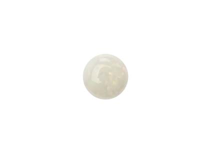 Opal,-Runder-Cabochon,-4,5 mm