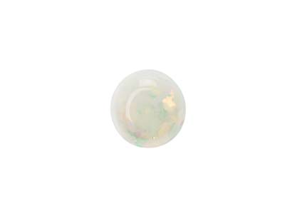 Opal,-Runder-Cabochon,-2 mm