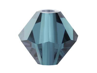 Preciosa Kristall, 24er-pack, Bicone, 4mm, Montana
