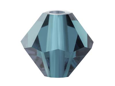Preciosa Kristall, 12er-pack, Bicone, 6mm, Montana