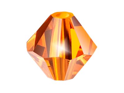 Preciosa Kristall, 24er-pack, Bicone, 4mm, Sun