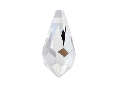 Preciosa Kristall, 2er-pack, Tropfenanhänger, 984, 7,5 X 15mm, Kristall