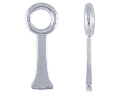 Einsetzbarer Silberbügel Für Anhänger, 2,5mm, 10er-pack