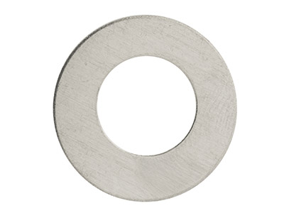 Aluminiumrohlinge, Runde Scheiben, 13er-pack, 25,4 x 1,3 mm - Standard Bild - 1