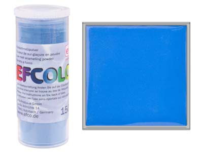 Efcolor Farbschmelzpulver, 10ml, Hellblau