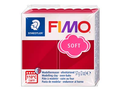 FIMO Soft, Kirschrot, 56g