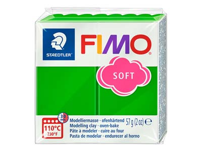 Fimosoft, 57-g-block, Tropischgrün, Fimo Farbe Nr.53
