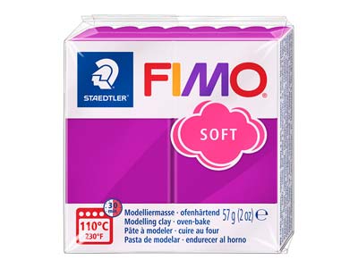 Fimosoft, 57g-block, Purpur, Fimo Farbe Nr. 61